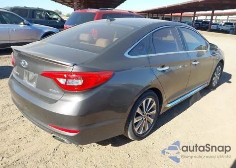 2016 Hyundai Sonata Sport from USA, damaged, VIN 5NPE34AF5GH298839